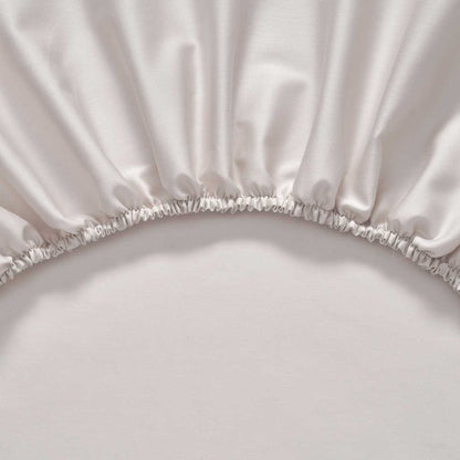 Murmures Organic Cotton Sateen Fitted Sheet by Yves Delorme