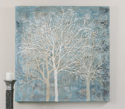 Muted Silhouette Hand Painted Canvas by Uttermost