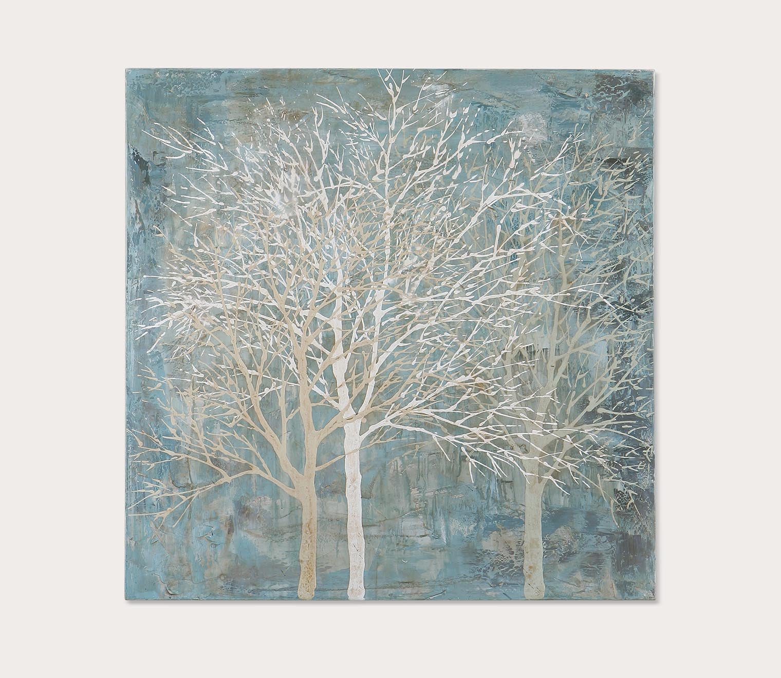 Muted Silhouette Hand Painted Canvas by Uttermost