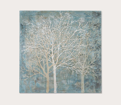 Muted Silhouette Hand Painted Canvas by Uttermost