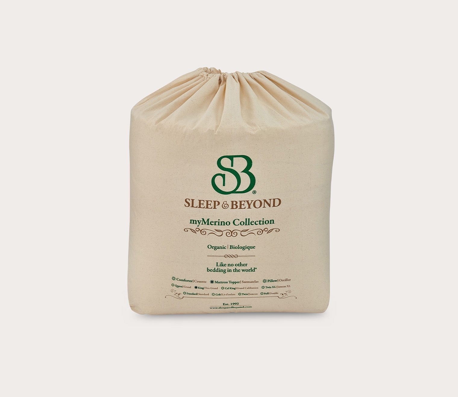myMerino® Organic Wool Topper by Sleep & Beyond