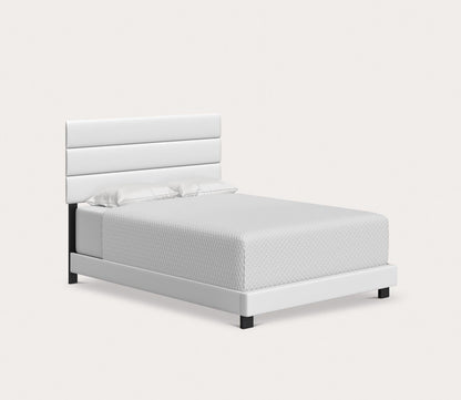 Nashville Faux Leather Upholstered Platform Bed by Arkotec