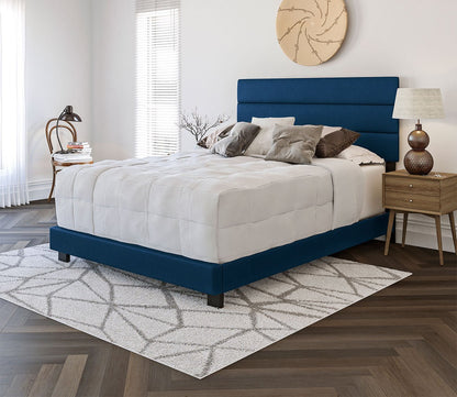 Nashville Faux Leather Upholstered Platform Bed by Arkotec