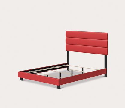 Nashville Faux Leather Upholstered Platform Bed by Arkotec
