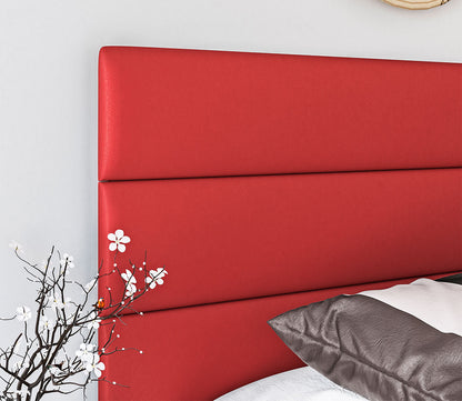Nashville Faux Leather Upholstered Platform Bed by Arkotec