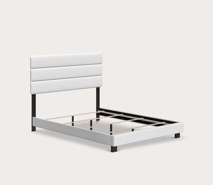 Nashville Faux Leather Upholstered Platform Bed by Arkotec