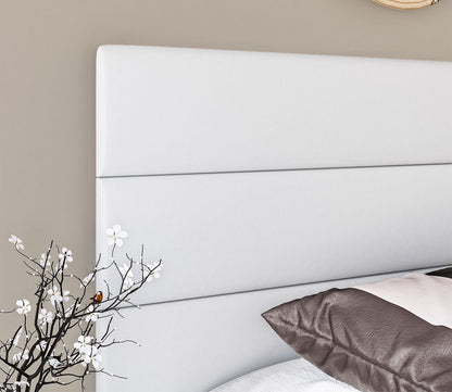 Nashville Faux Leather Upholstered Platform Bed by Arkotec