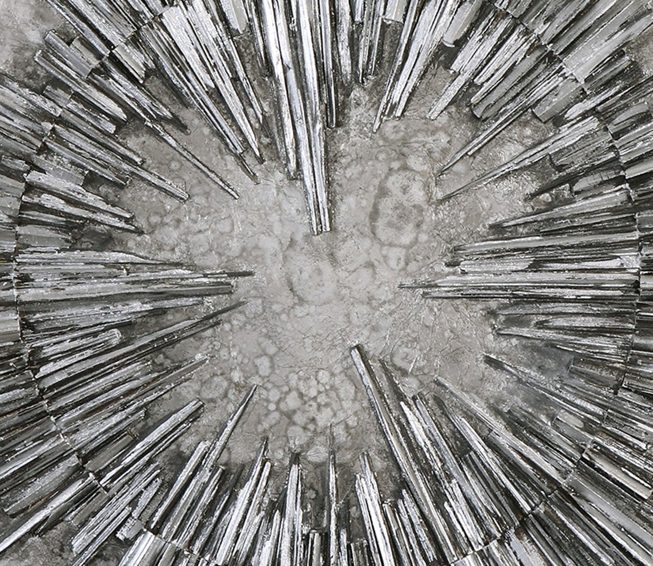 Nebulus Silver Wall Art by Uttermost