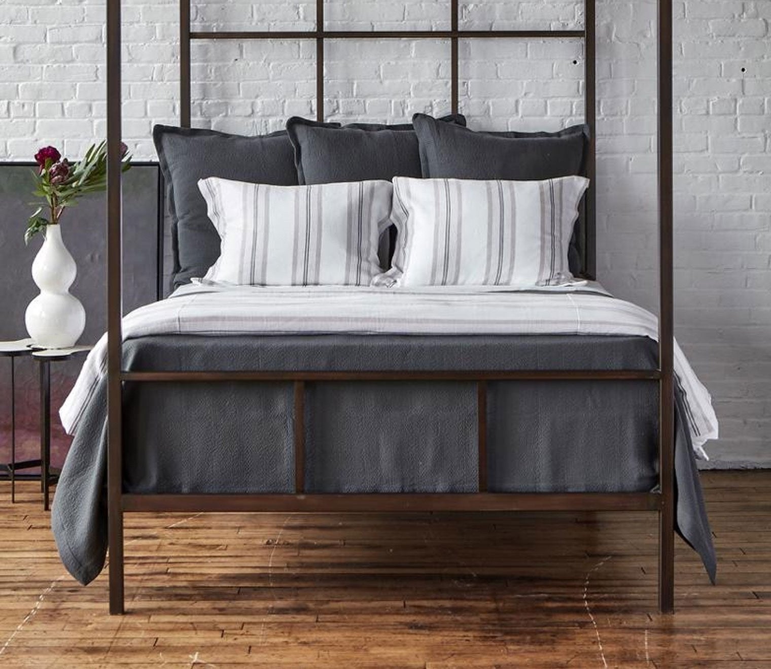 Neo Matelassé Stitched Coverlet and Euro Sham Set