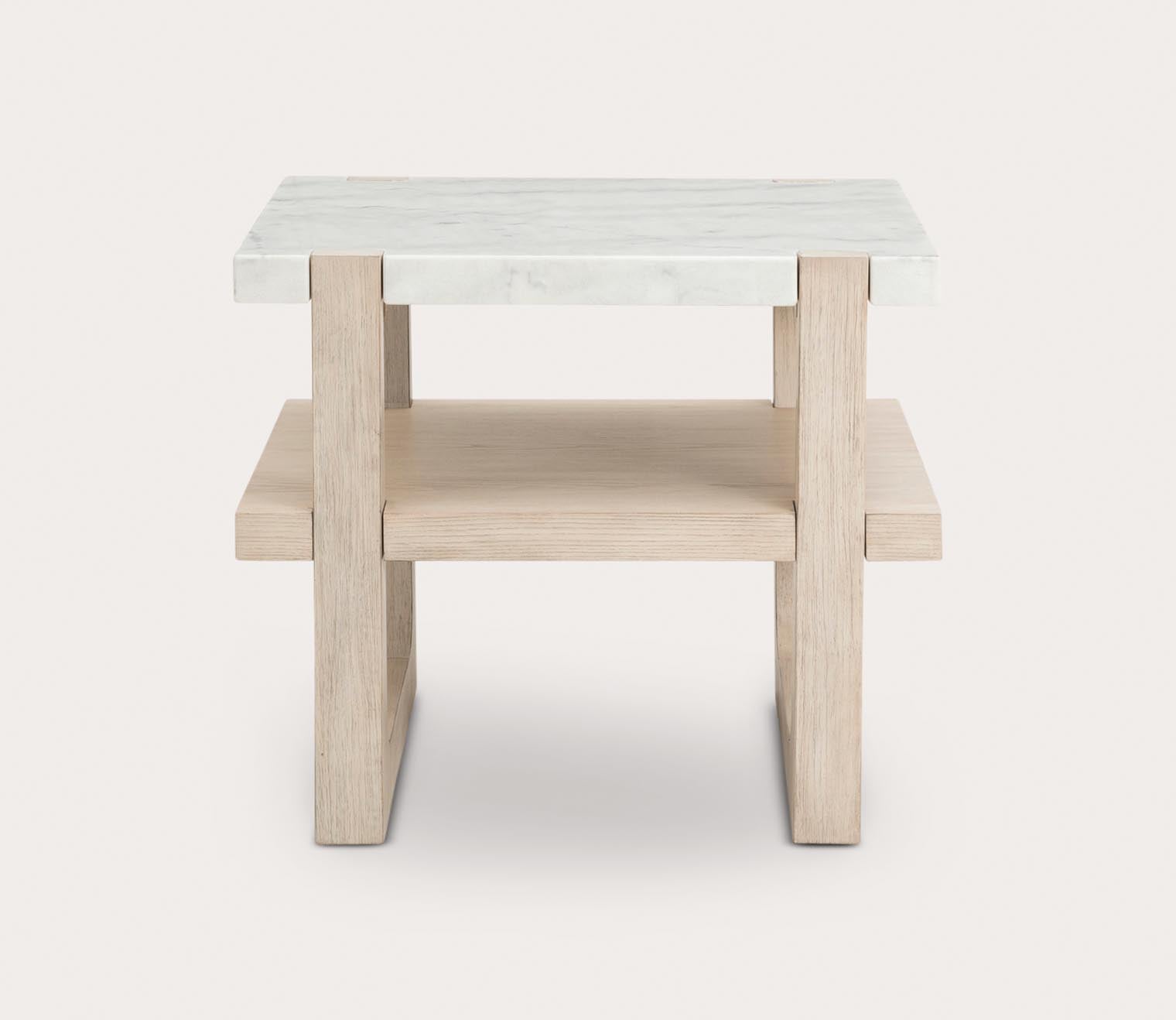 Newport Rectangular End Table by Bassett Mirror