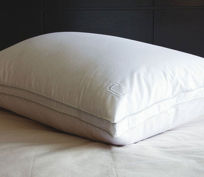 Nikki Chu White Goose Down Best Pillow with Removable Cotton Cover by Allied Home