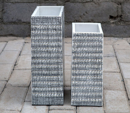 Nomad Rectangular Vases Set of 2 by Uttermost