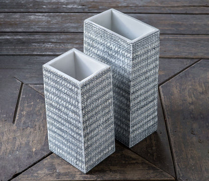 Nomad Rectangular Vases Set of 2 by Uttermost