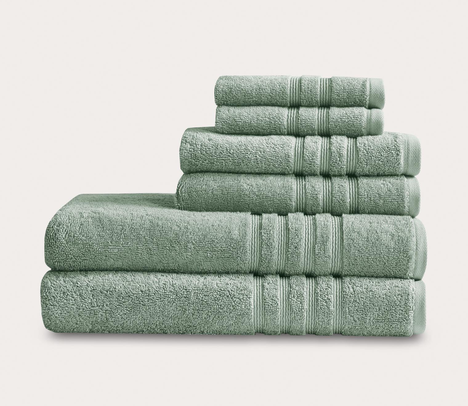 Nurture 6pc Bath Towel Set by Clean Spaces