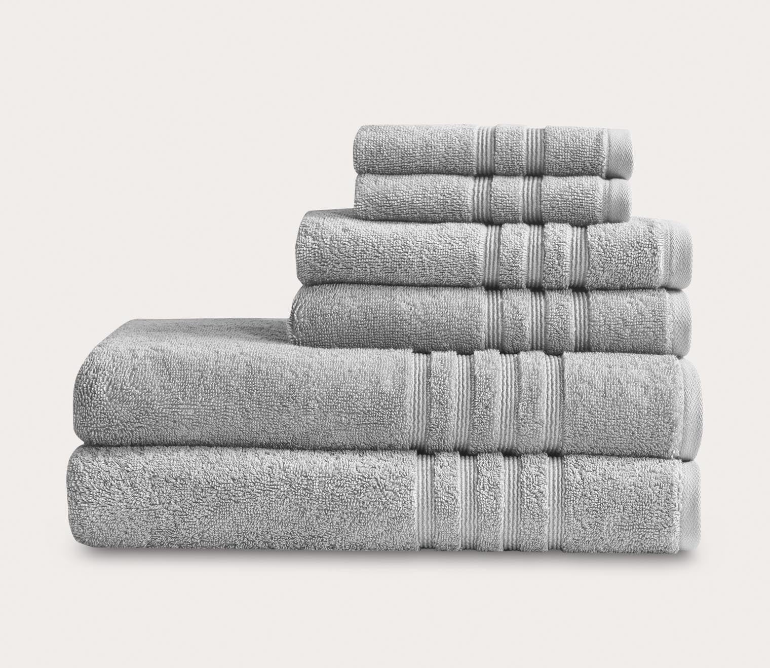 Nurture 6pc Bath Towel Set by Clean Spaces