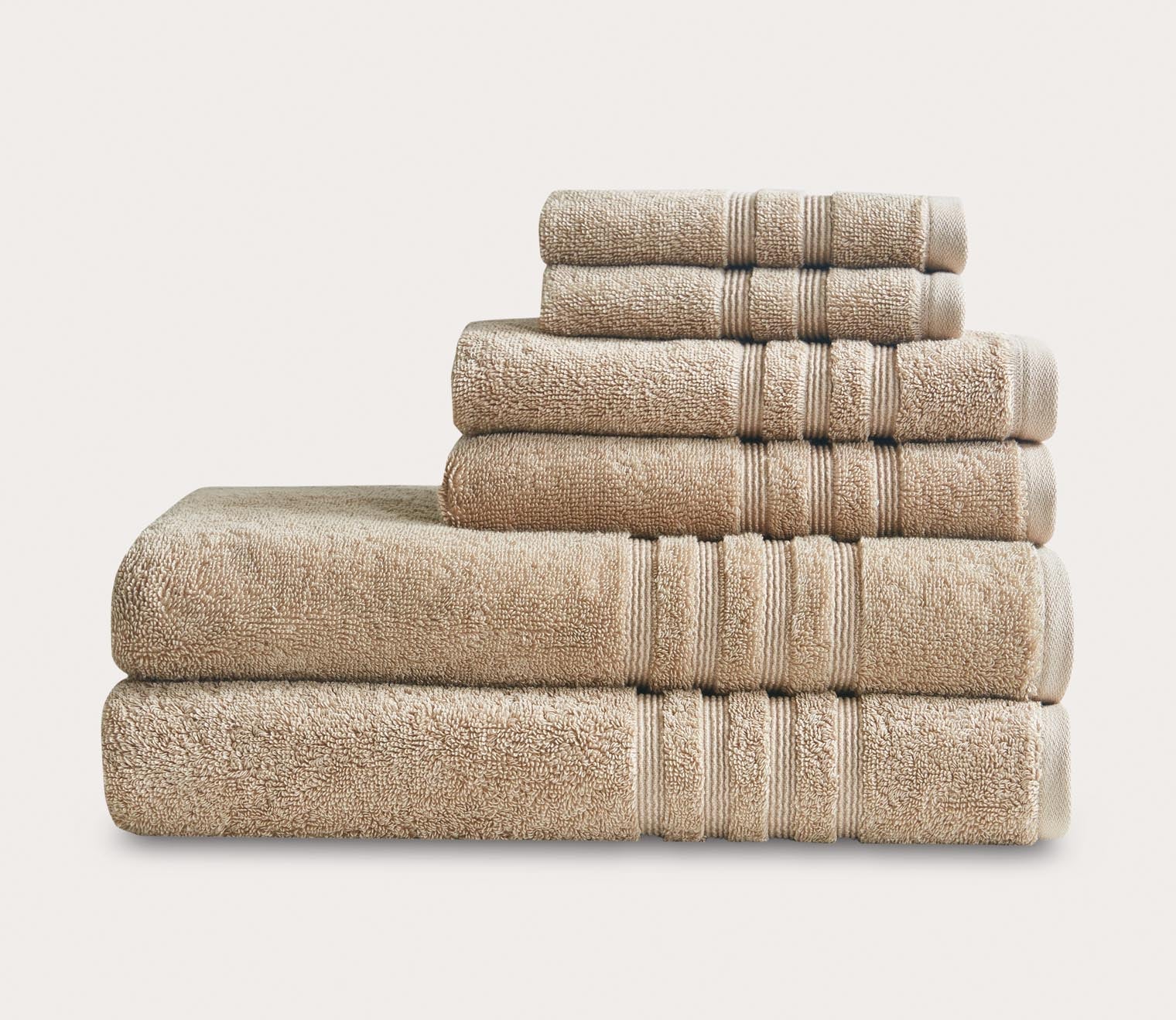 Nurture 6pc Bath Towel Set by Clean Spaces
