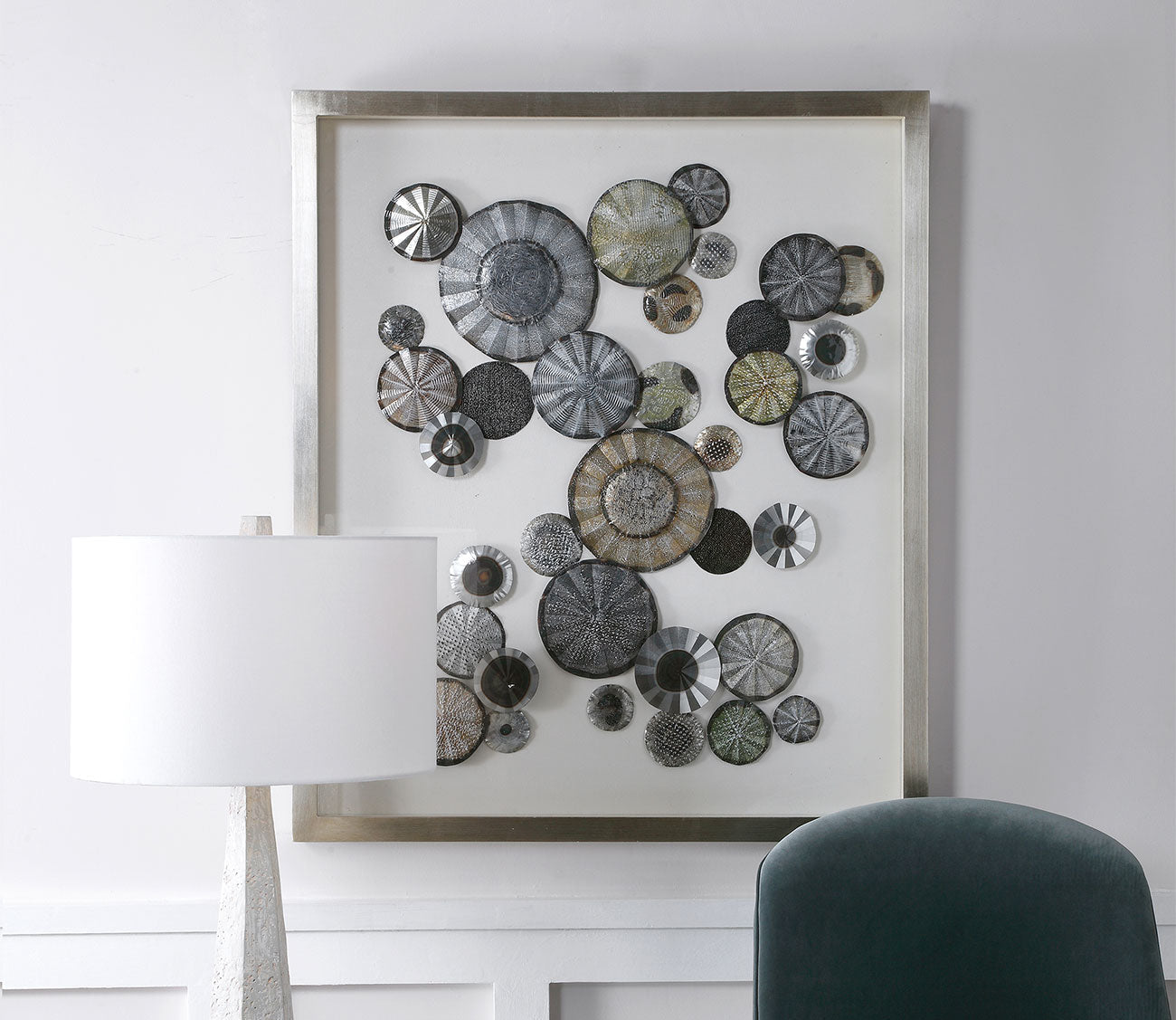 Omala Abstract Shadow Box by Uttermost