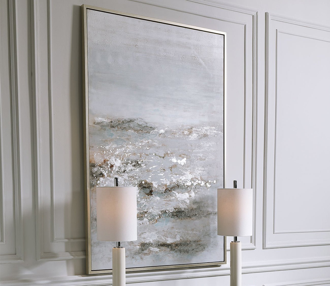 Open Plain Hand Painted Canvas