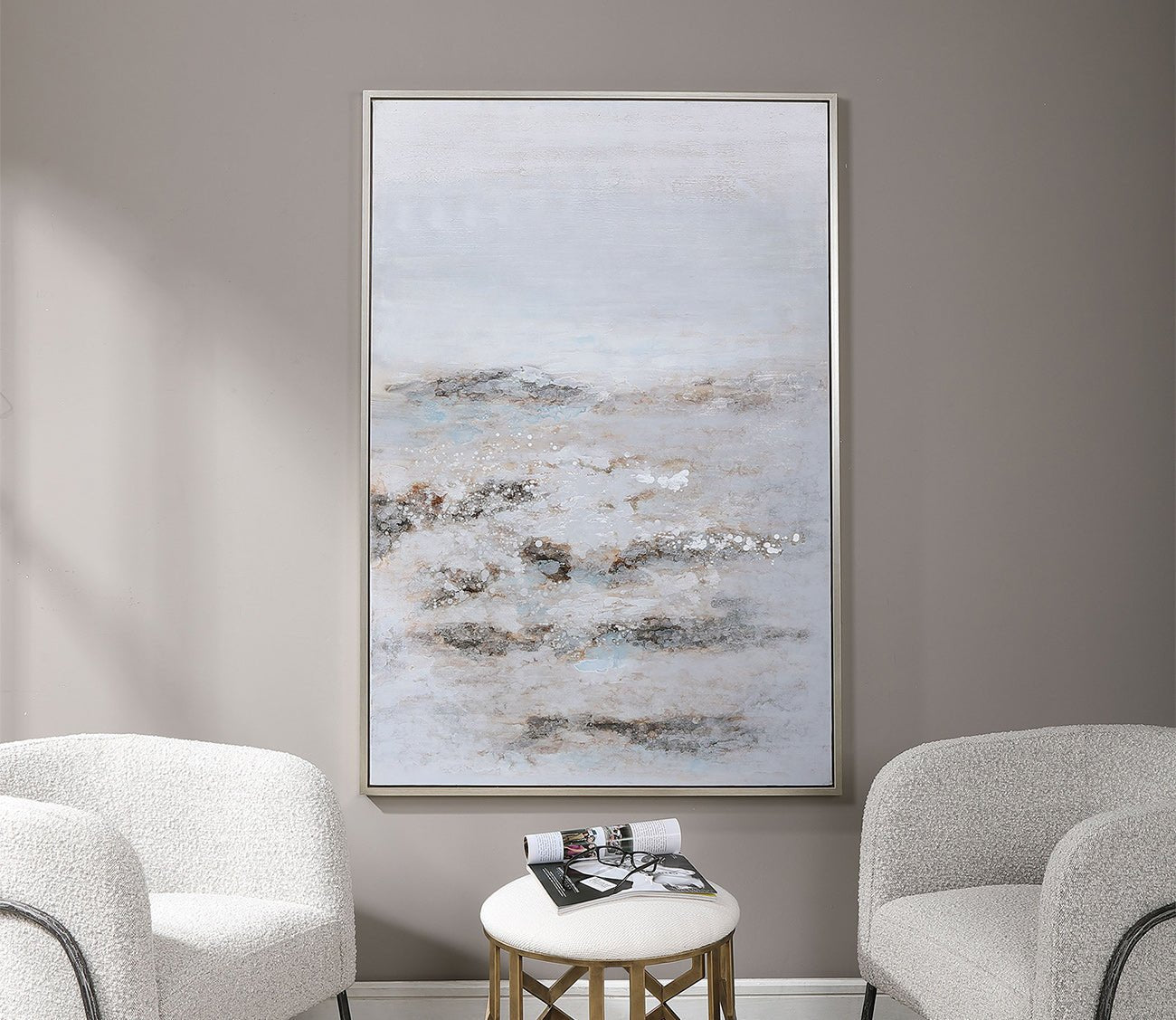 Open Plain Hand Painted Canvas by Uttermost