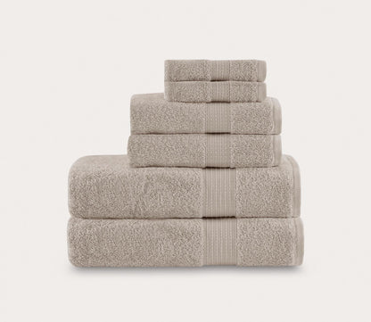 Organic 6pc Bath Towel Set by Madison Park
