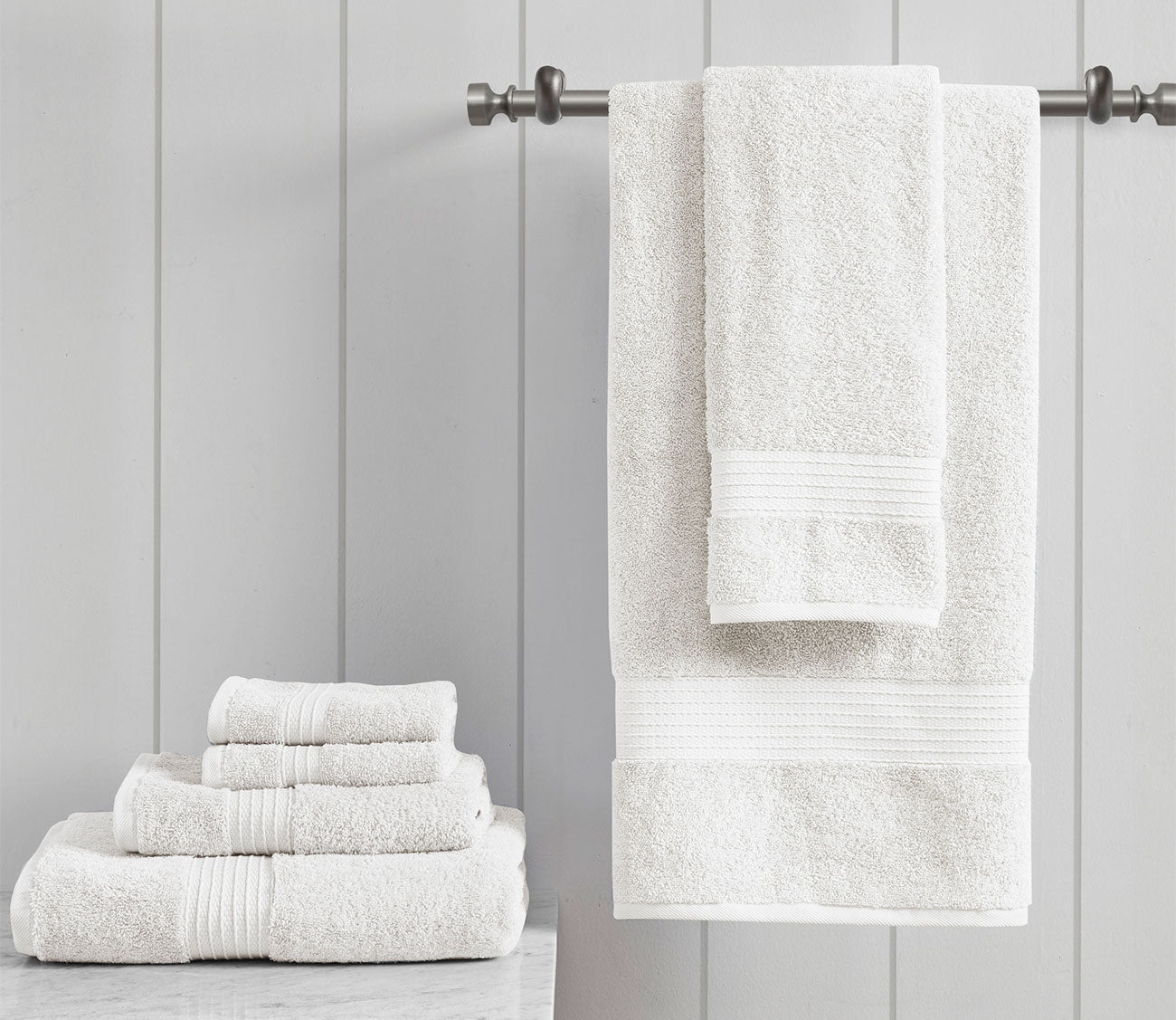Organic 6pc Bath Towel Set by Madison Park