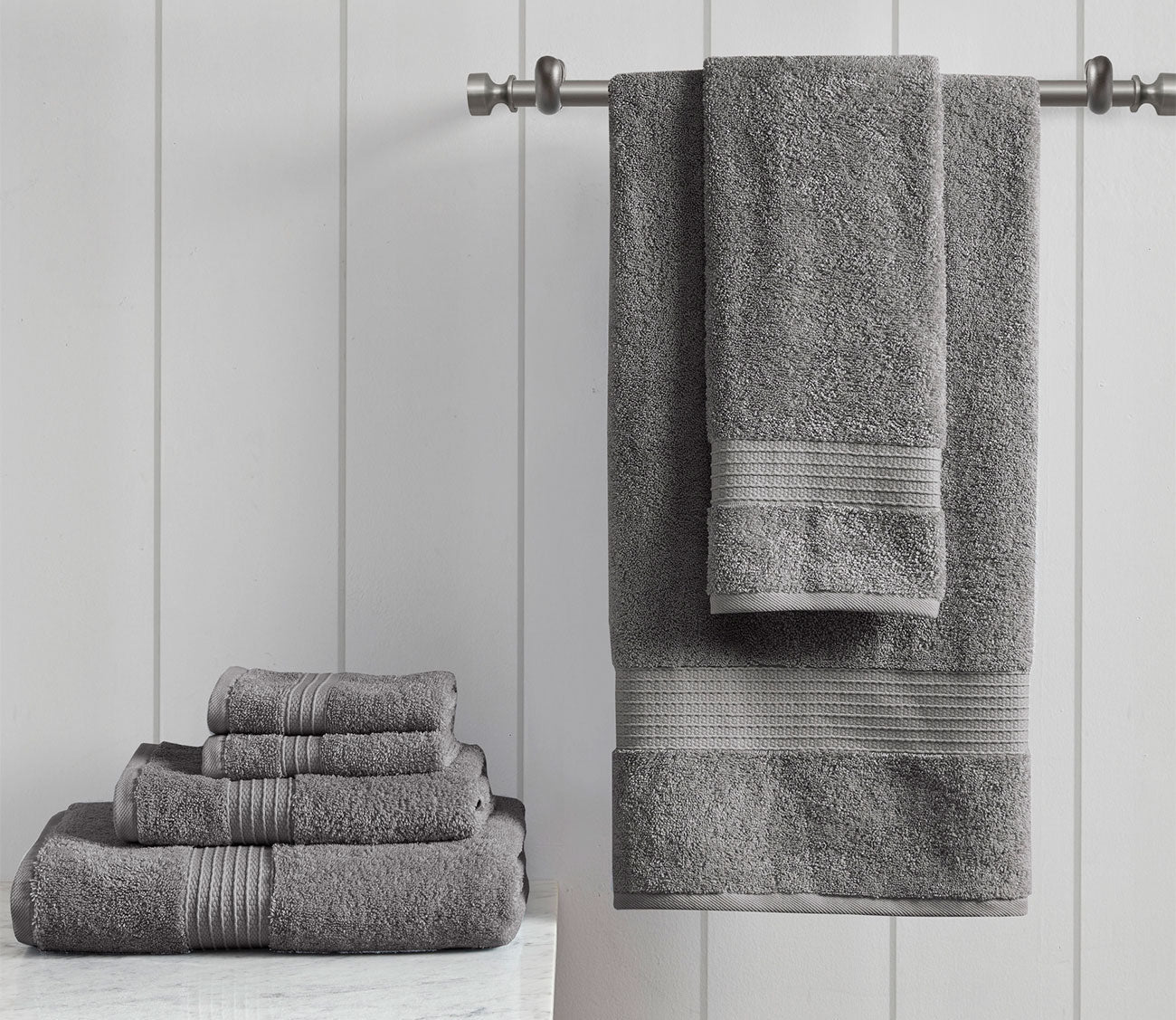 Organic 6pc Bath Towel Set by Madison Park