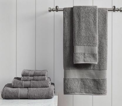Organic 6pc Bath Towel Set by Madison Park