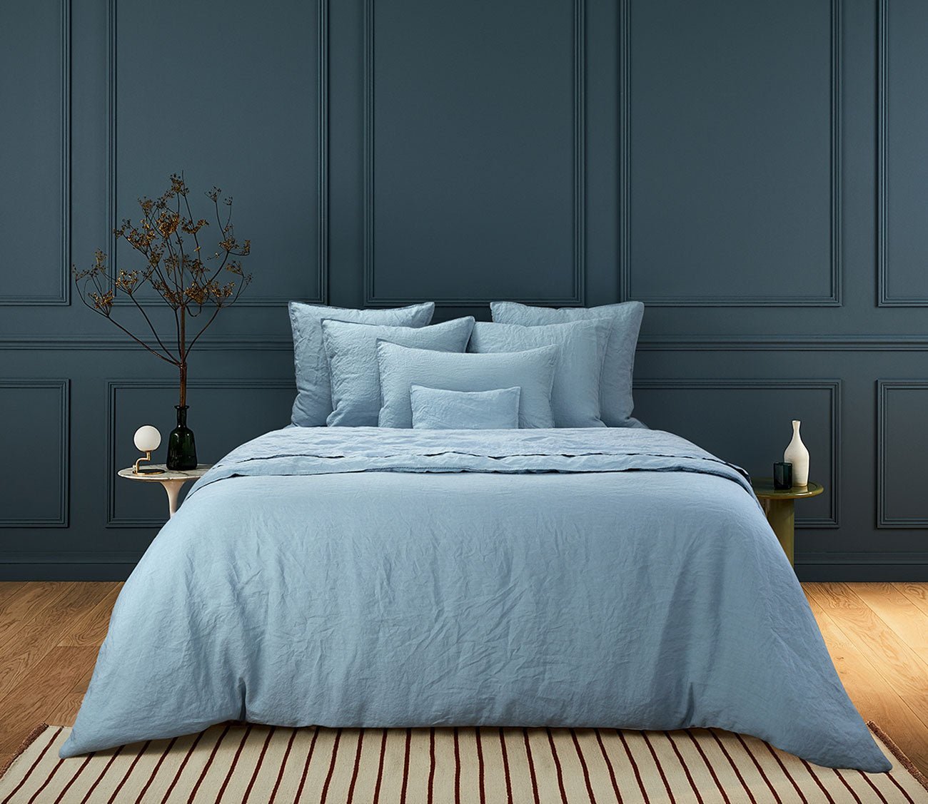 Originel Stone Washed Organic Linen Duvet Cover