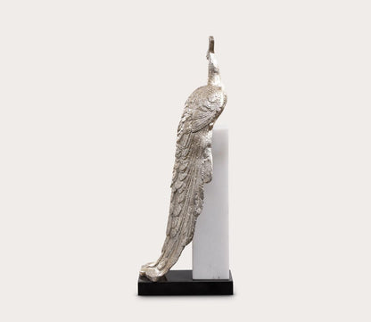 Overseer Peacock Sculpture by Uttermost