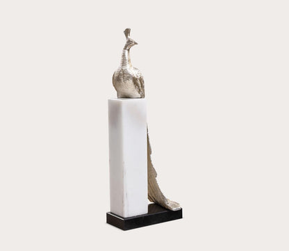Overseer Peacock Sculpture by Uttermost
