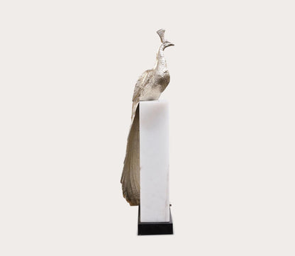 Overseer Peacock Sculpture by Uttermost