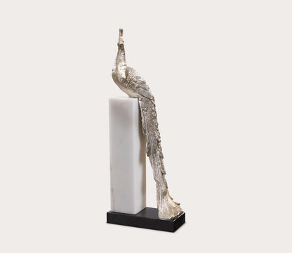 Overseer Peacock Sculpture by Uttermost