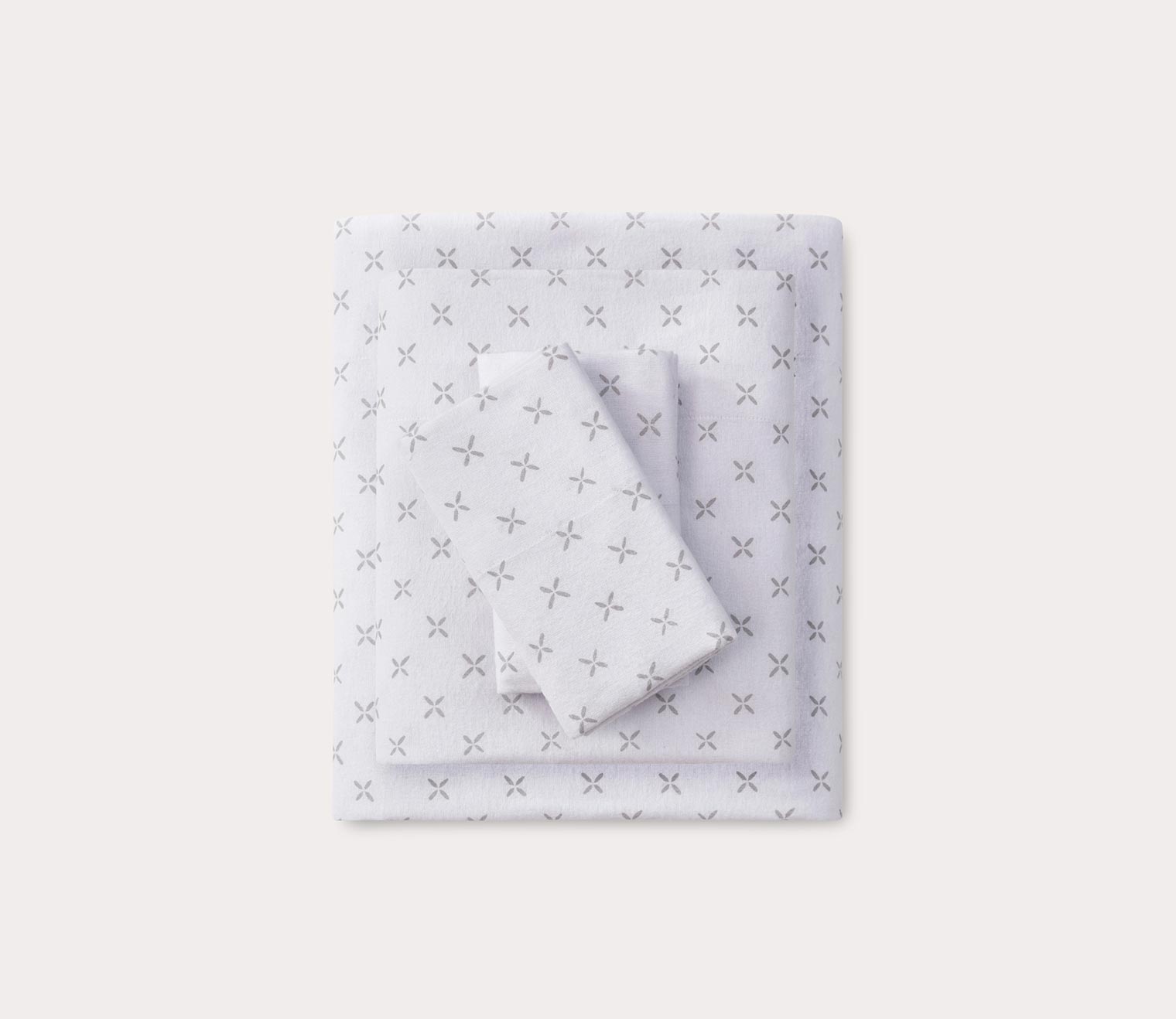 Oversized Cotton Flannel 4-Piece Sheet Set in 6 Colors by Beautyrest