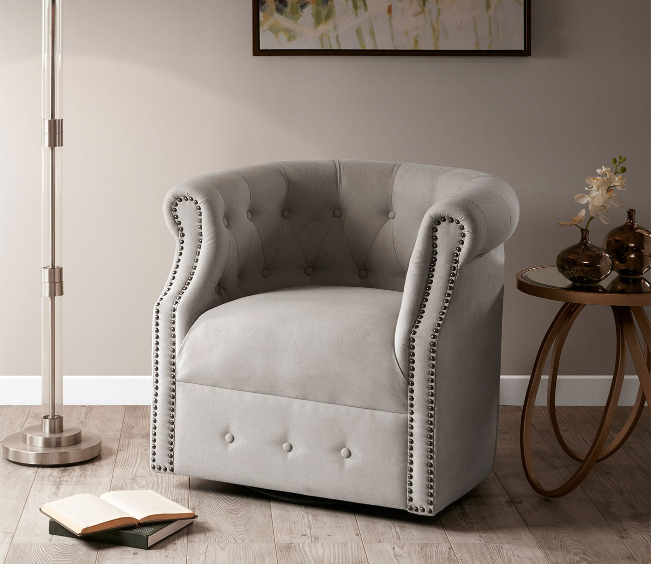 Owen Swivel Accent Chair by Madison Park