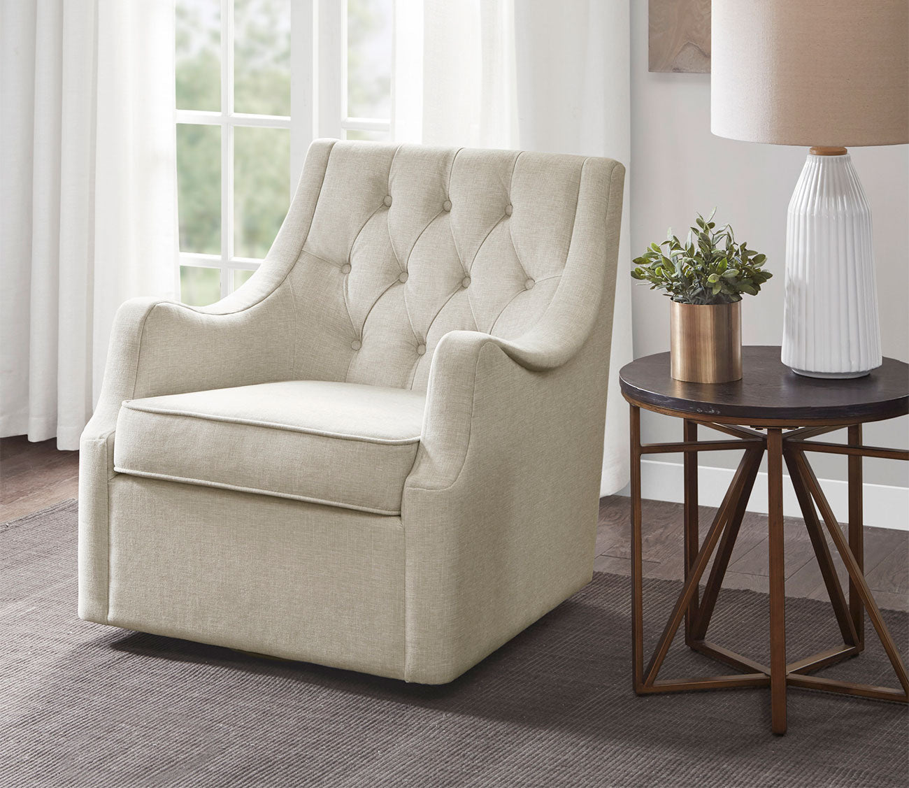 Owen Swivel Accent Chair