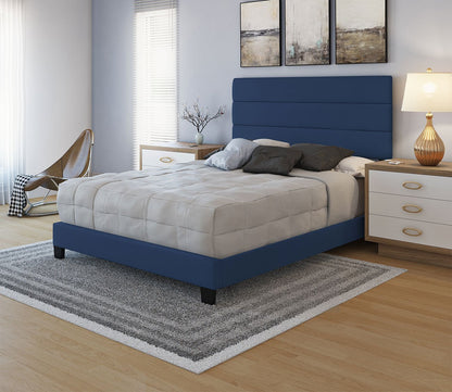 Parker Faux Leather Upholstered Platform Bed by Arkotec