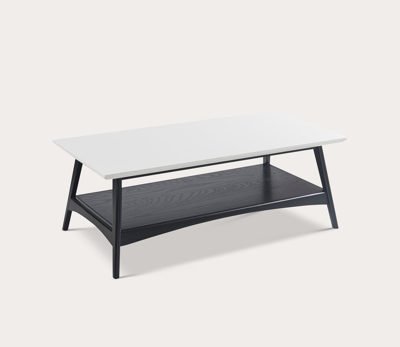 Parker Two-Tone Wood Coffee Table by Madison Park