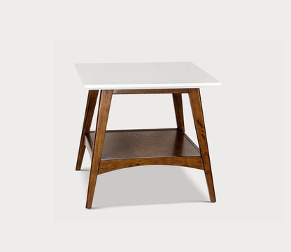 Parker Two-Tone Wood End Table by Madison Park