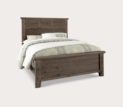 Passageways Louvered Low Profile Bed by Vaughan Bassett