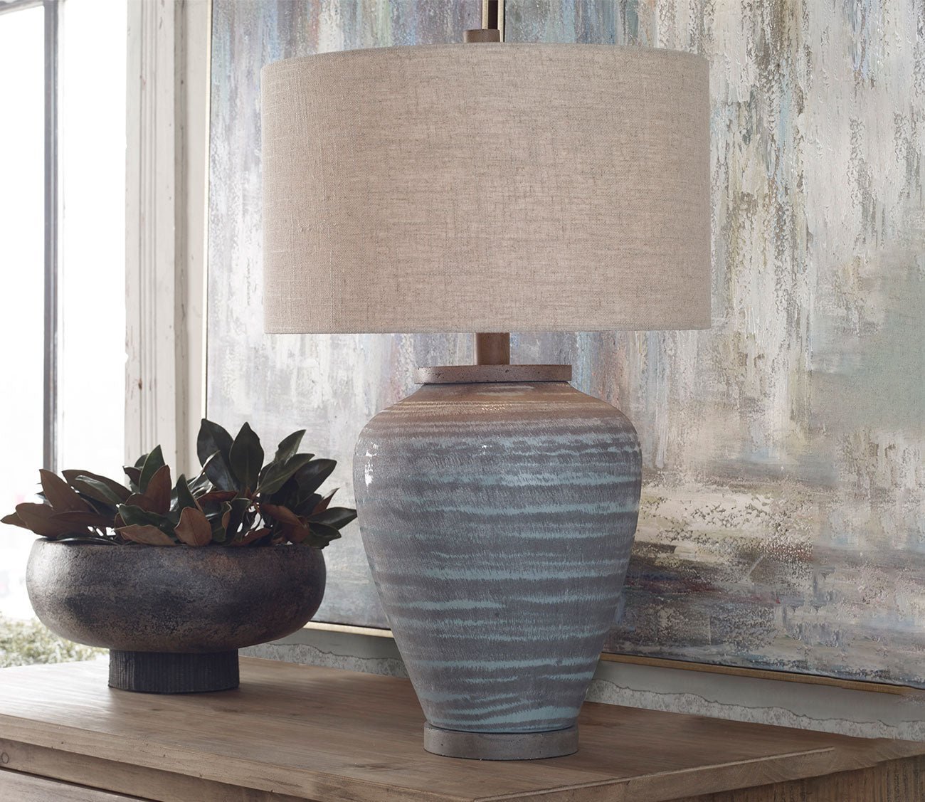 Pelia Table Lamp by Uttermost