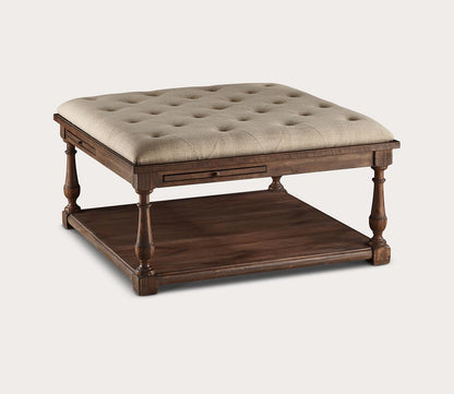 Pemberton Ottoman Cocktail Table by Bassett Mirror