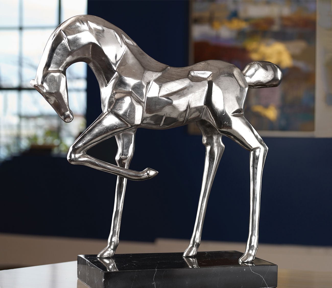 Phoenix Horse Sculpture