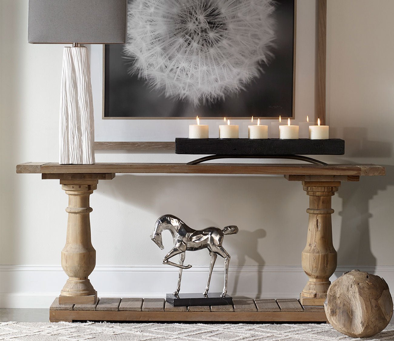 Phoenix Horse Sculpture by Uttermost