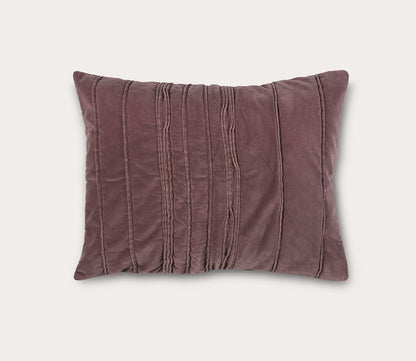 Plumcicle Pleated Velvet Quilt Separates by Rizzy Home