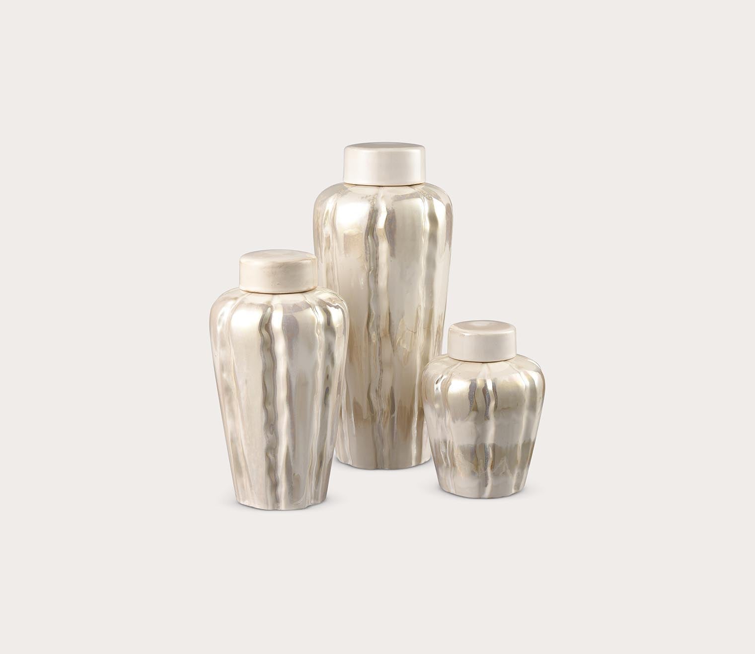 Pompeii Vases Set of 3