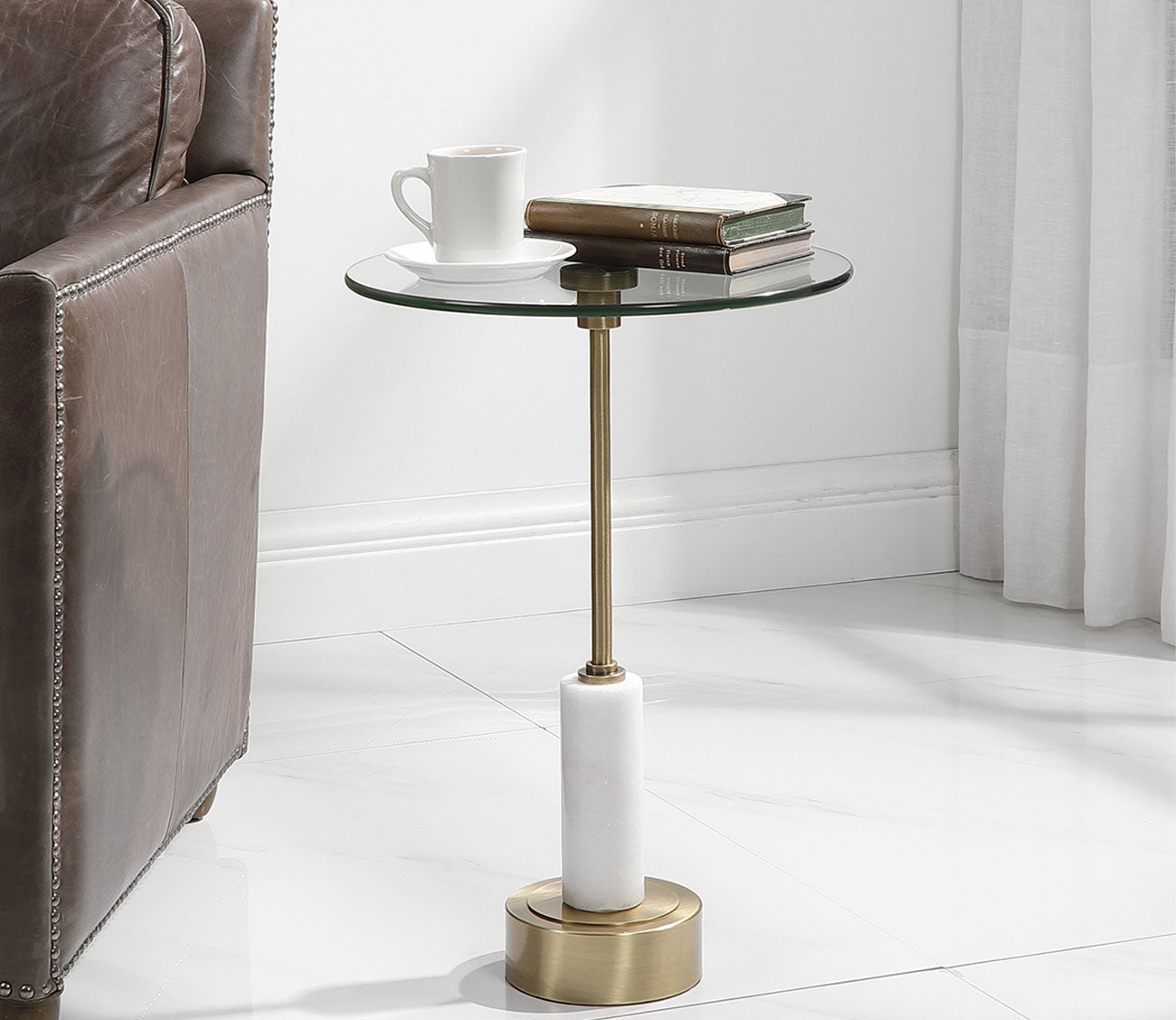 Portsmouth Round Accent Table