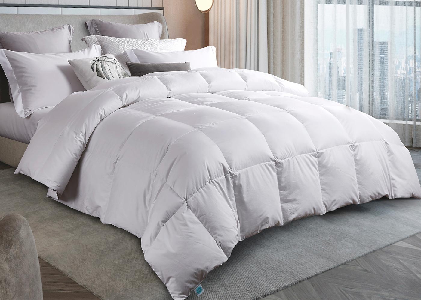 Premium White Down Comforter