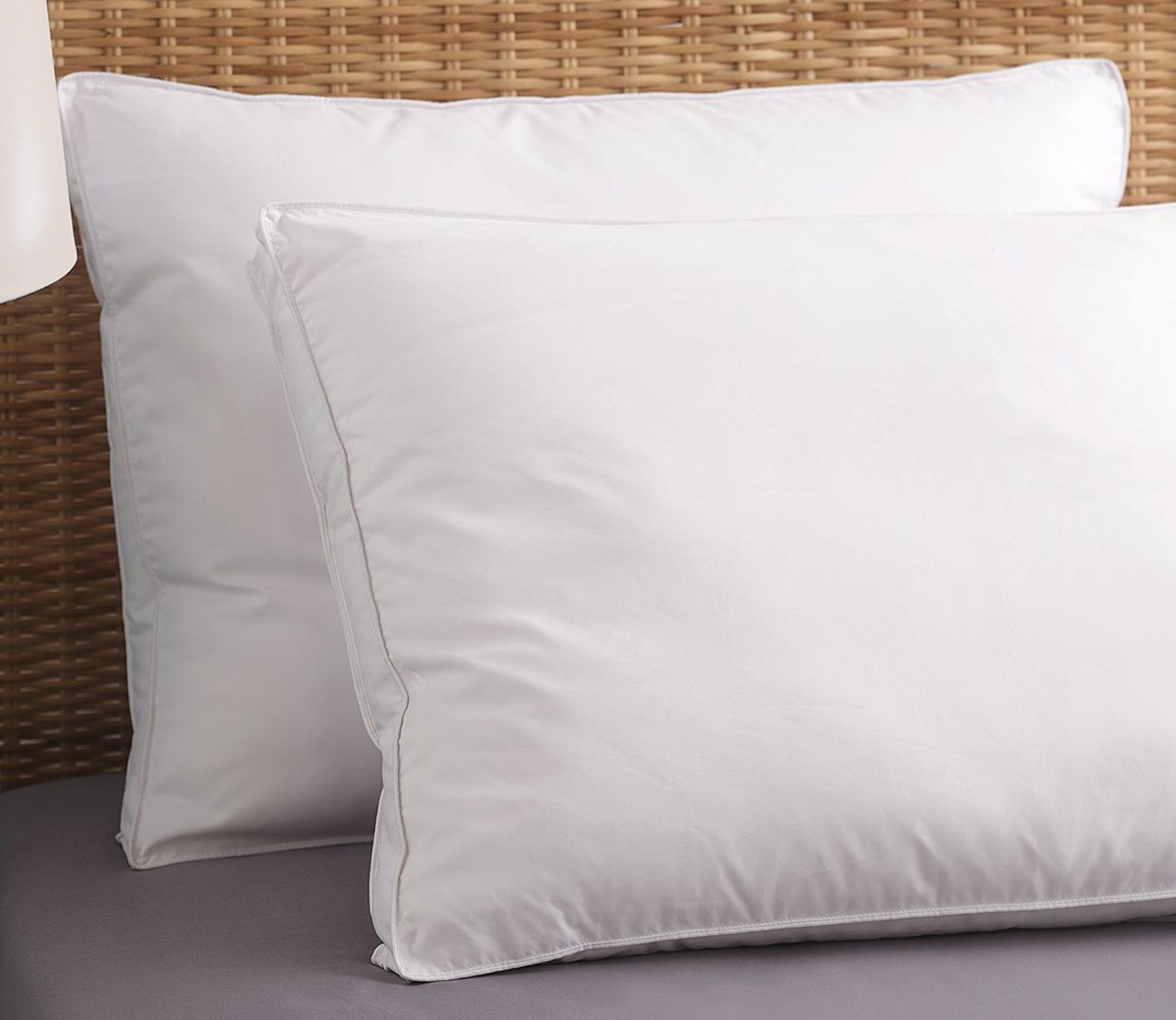 PureWeave Allergen Barrier Down Alternative Gusseted Pillow 2-Pack by Allied Home