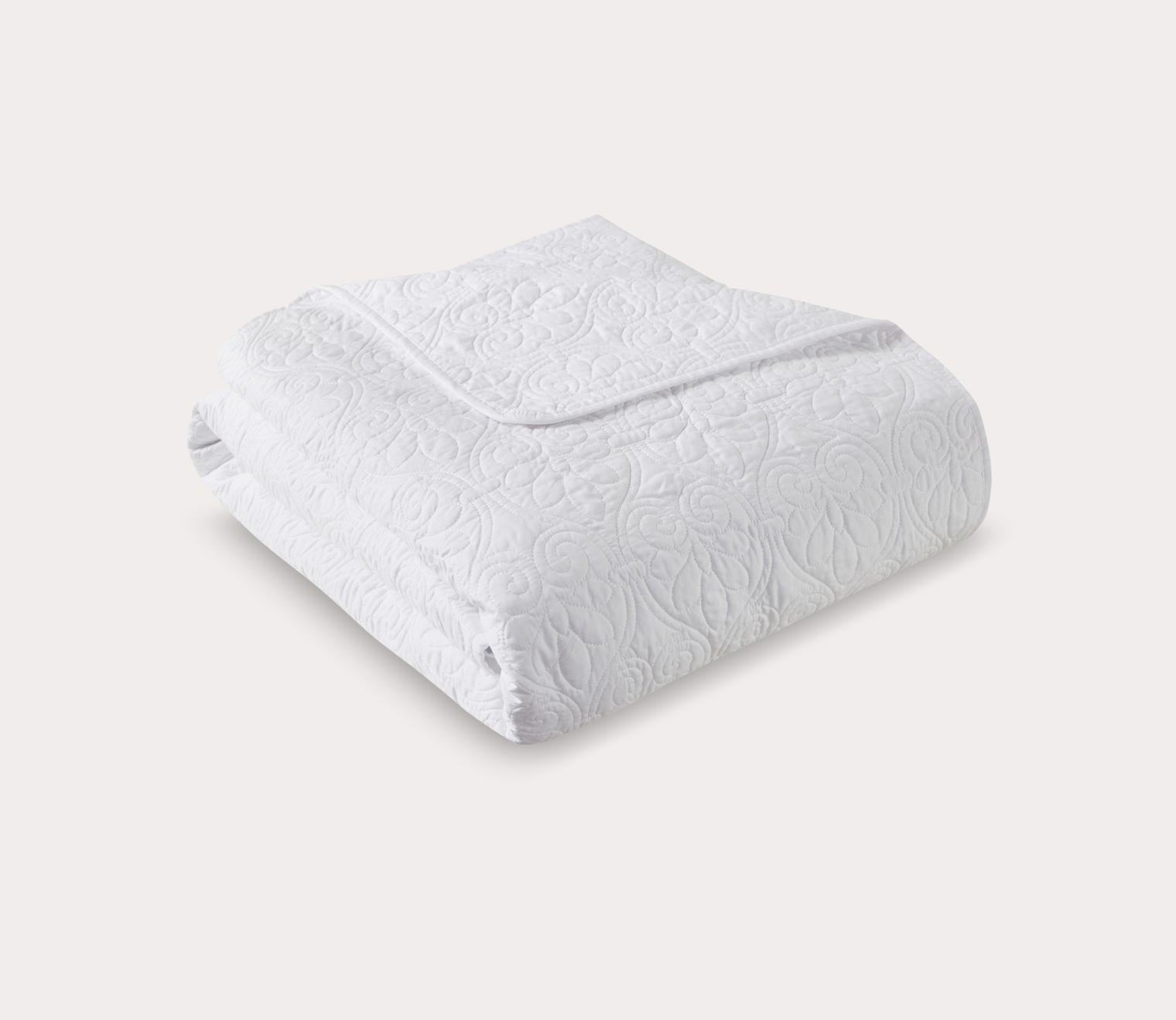 Quebec Oversized Quilted Throw Blanket by Madison Park