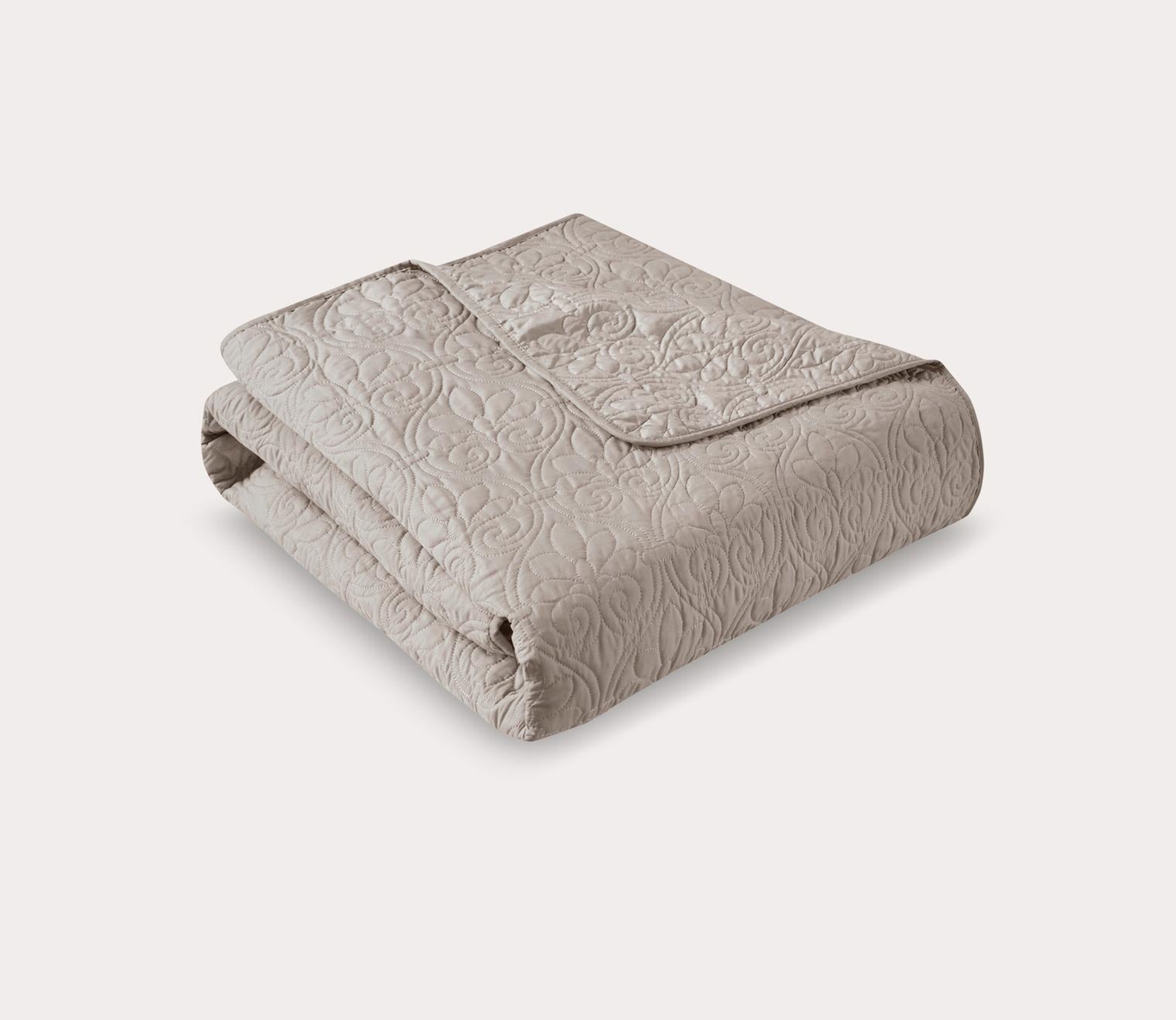 Quebec Oversized Quilted Throw Blanket by Madison Park